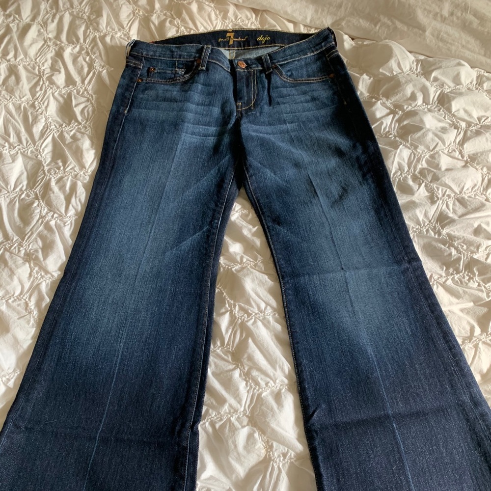 7 For All Mankind Dojo Flared Jeans